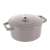 Berlinger Haus 24 cm cast iron pot with lid, taupe color