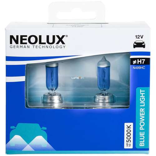 Neolux Blue Power Light N499HC 2SCB H7 12V Duo Box