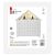 Decoratiune Craciun LED, Emos, Calendar de Advent, 35x33cm, Cu cronometru 2xAA, Alb cald (DCWW02) (DCWW02) 47006509