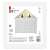 Emos white wooden advent calendar with 24 drawers and 8 LED lights, featuring a church and trees, packaging