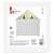 Emos white wooden advent calendar with 24 drawers and 8 LED lights, featuring a church and trees, packaging