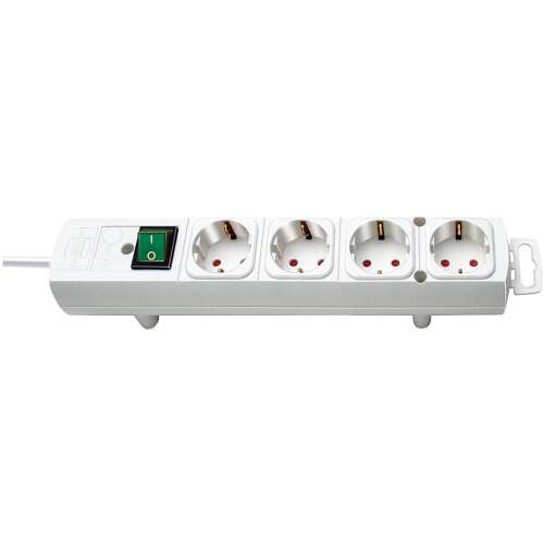 Brennenstuhl Comfort-Line White 4 AC output(s) 2 M 45529003