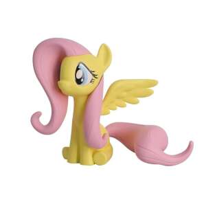 Figúrka Comansi My Little Pony Fluttershy, žltý poník s ružovou hrivou a chvostom, sedí s rozprestretými krídlami - Comansi