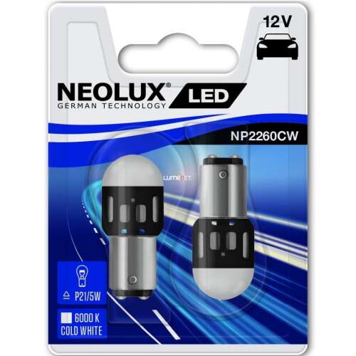 Neolux NP2260CW-02B BAY15d Cool White P21/5W 2db/bliszer