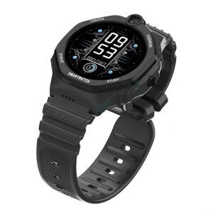 Közelkép a fekete Wonlex KT26S gyerek GPS okosóráról - Okos eszköz