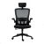 Timeless Tools Ergonomic Office Chair with Lumbar Support and Headrest, Black 131704265