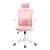 Front view of Timeless Tools pink ergonomic office chair