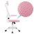 Timeless Tools Ergonomic Office Chair with Lumbar Support, Headrest, Pink 131704065