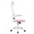 Timeless Tools Ergonomic Office Chair with Lumbar Support, Headrest, Pink 131704065