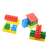 Színes műanyag építőkockák, 200 darabos készlet, 3 éves kortól