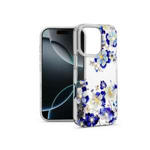 Haffner IMD Floral Silicone Case for Apple iPhone 16 Pro - Transparent - Haffner