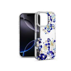 Haffner IMD Floral Silicone Case for Apple iPhone 16 Pro Max - Transparent - Haffner