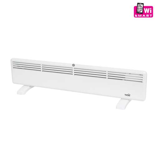Home FK210WIFI SMART electric convector heater, white, 1000W, wall-mounted or freestanding, IPX4, LED display