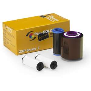 Zebra True Colors iX Series YMCKO színes szalag ZXP Series 7 kártyanyomtatókhoz, 750 nyomtatás - Nyomtató kellék