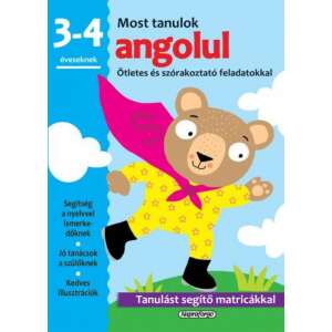 Most tanulok... angolul 3-4 éveseknek) 45488334 Gyermek nyelvkönyv