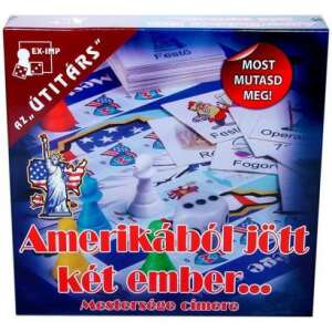 Amerikából jött két ember társasjáték, családi játék, minden korosztály számára szórakozás - Ex-Imp