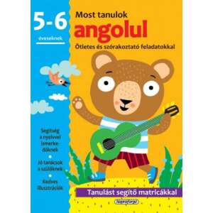 Most tanulok... angolul 5-6 éveseknek) 45502297 Gyermek nyelvkönyv