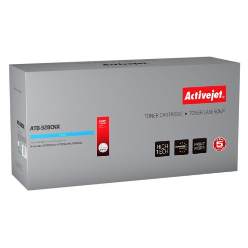 Activejet ATB-328CNX Cián Toner Brother Nyomtatókhoz