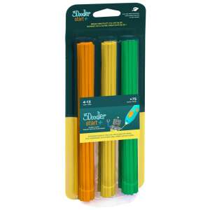 3Doodler Start Eco Mix Filament Utántöltő - Zöld, Narancssárga, Sárga - 3Doodler