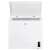 Gaba GMR-198W chest freezer, open, white, 198 liters