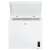 Gaba GMR-198W chest freezer, open, white, 198 liters