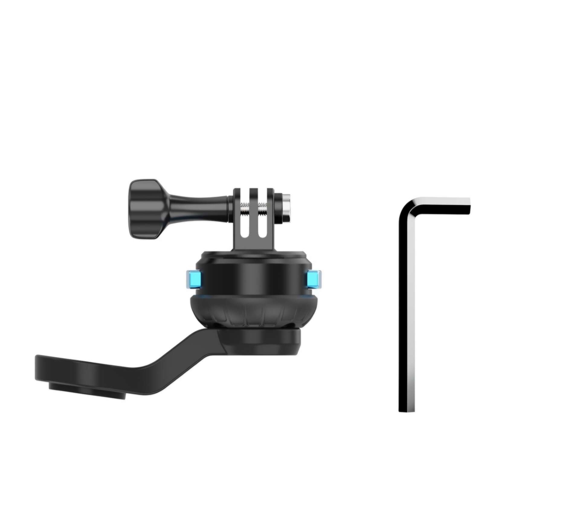 Sistem montare pipa bicicleta, Surewo, compatibil GoPro 13, GoPro 12, DJI Action 5 Pro, Insta 360 X4, quick-release