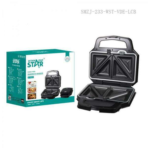 Winning Star 2 az 1-ben Melegszendvics és Gofrisütő - 1000W
