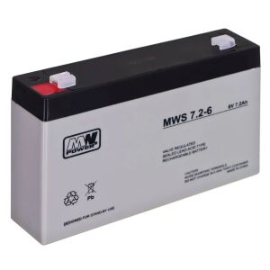MW Power 6V 7.2Ah Gel Batterie - Baby Mix