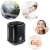 Berdsen BD-502 black humidifier with different usage examples, showing how it can be used for plants, sleep, skin care, and babies