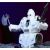 Harci Robot - Távirányítós - 360° Forgás - 20cm, fehér robot játék fegyverekkel