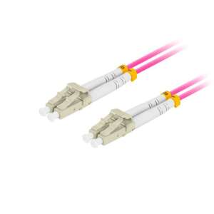 Cablu InfiniBand și optică de fibră Lanberg FO-LULU-MD41-0005-VT 0,5 M LC Violet - Cabluri optice