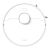 Top view of Dreame D10 Plus Gen 2 robot vacuum cleaner