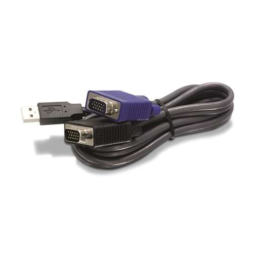 Trendnet KVM Kábel - USB/VGA - 1,8m