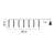 EMOS LED icicle Christmas lights dimensions