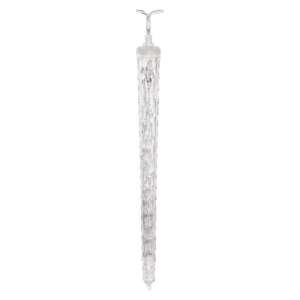 LED коледна лампичка - 10x icicle, 3,6 м, на открито и на закрито, студено бяла