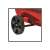 Einhell TC-AC 190/50/8 compressor, red, wheel