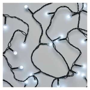 8 meter cool white LED Christmas lights with 80 bulbs - Seasonal decoration