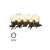 LED string light - 10x party light, transparent, 5 m, outdoor and indoor, warm white 79139849