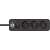 Brennenstuhl 1153230000 3-outlet power strip with switch, black, 1.5m cable