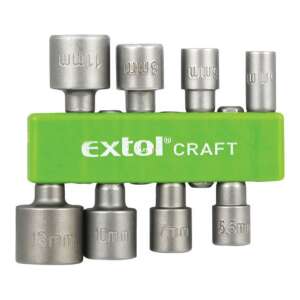 Extol Craft Steckschlüsselsatz für Sechskantschrauben, 8-teilig, 5-13mm - Extol