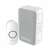 Honeywell wireless doorbell, white, with button and receiver