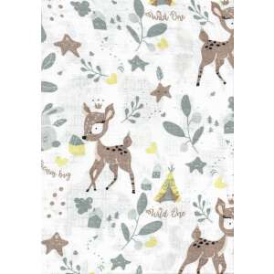 LittleONE by Pepita quality Textile nappy 55 x 80 cm - Guardian #white-brown