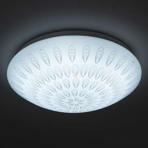 LED ceiling light with pattern, 33 cm (Umbriel)