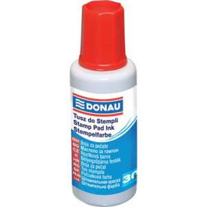 DONAU 30 ml red stamp pad ink, water-based, for self-inking stamps and stamp pads - Office accessory