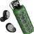 Difuzor Bluetooth portabil verde cu căști wireless încorporate