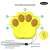 ZEEVOS intelligent pet ball toy, remote control, showing the buttons and functions