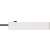Brennenstuhl 1153240020 4-way power strip with 1.5m cable, white, side view