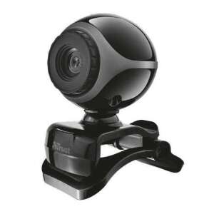 TRUST webcam with built-in microphone, black - Trust