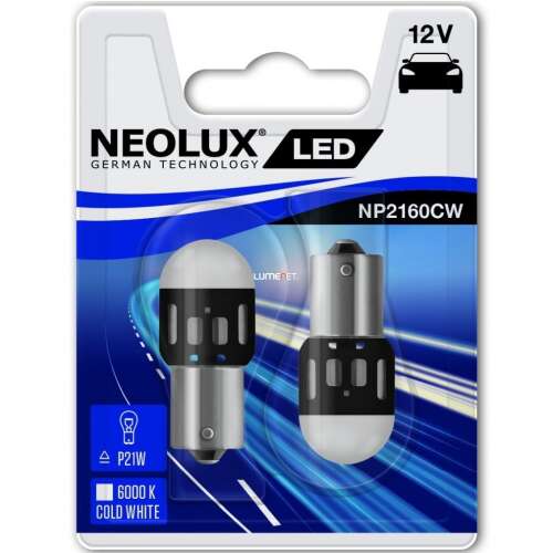 Neolux NP2160CW-02B P21W 6000K LED 2db/bliszter