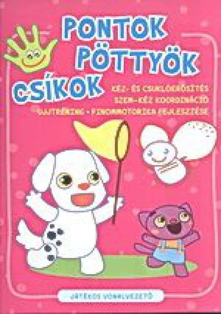 Pontok pöttyök csíkok - játékos vonalvezető